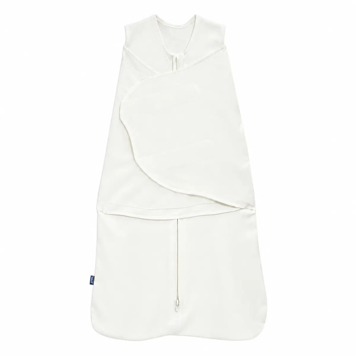 HALO SleepSack Swaddle | Cotton | 1.5 TOG | 68-75°F | 6-12 lbs |Cream | Safe Baby Sleep - main product image