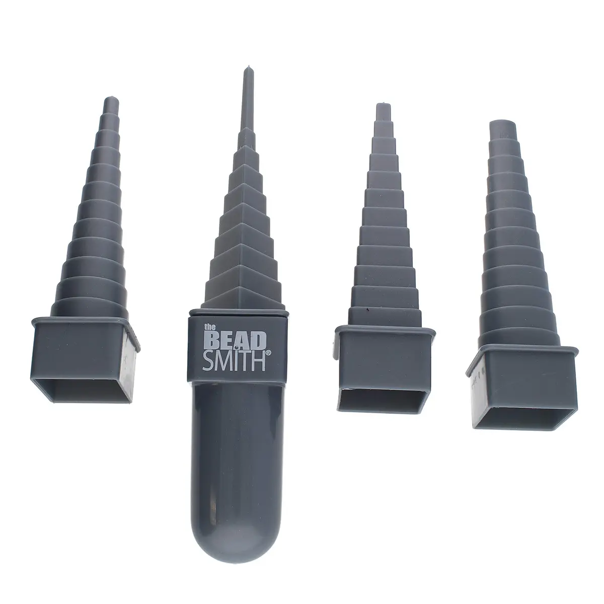 The Beadsmith Mandrel 4X Wire Wrapping Set with Interchangeable Handle | 4 Shapes, 48 Sizes, Jewelry Forming Tool - view 3