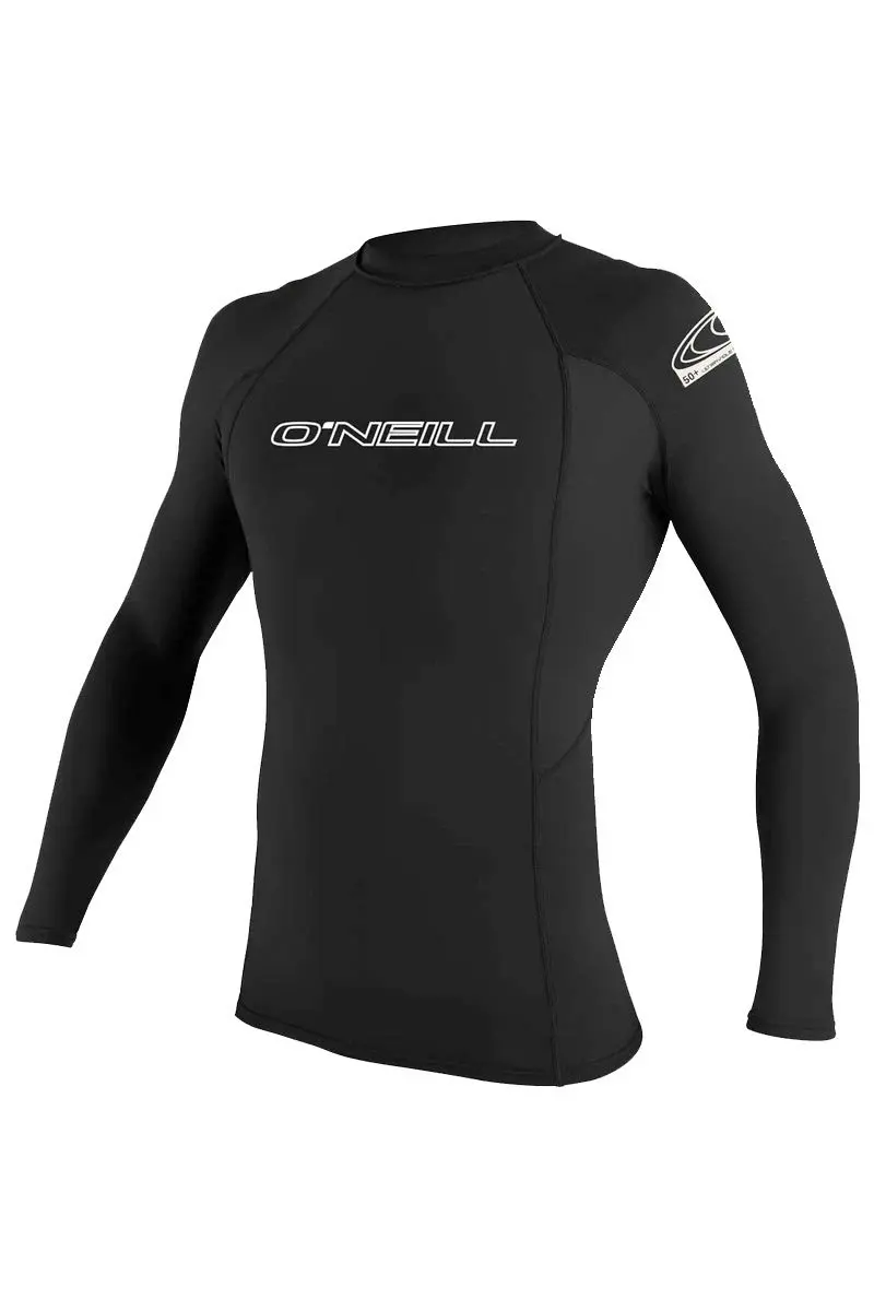 O'NEILL Men’s Basic Skins UPF 50+ Long Sleeve Rashguard XX-Large | UV Sun Protection for Water Sports - main product image