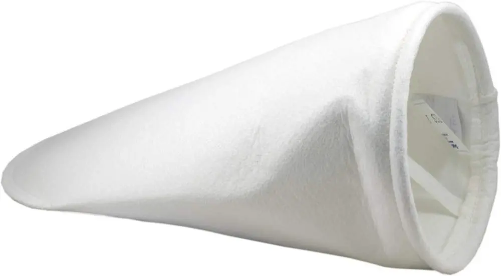 Duda Energy Singed Polyester Filter Bag Size#1 7"x16" | 1 Micron Nominal Filter for Industrial Filtration - main product image