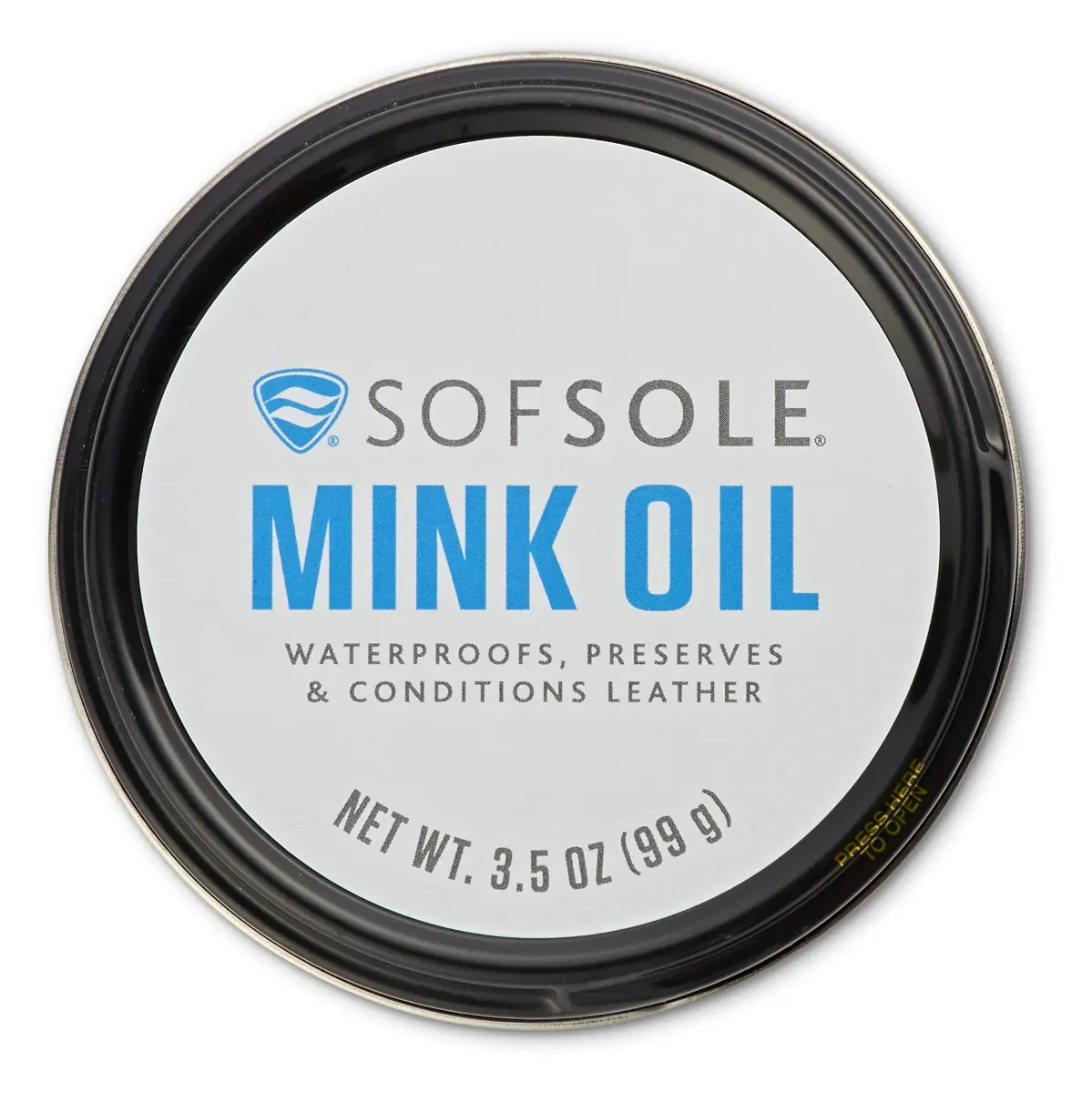 Sof Sole Mink Oil for Leather Conditioning & Waterproofing, 100g (3.5 oz) | USA Import - main product image