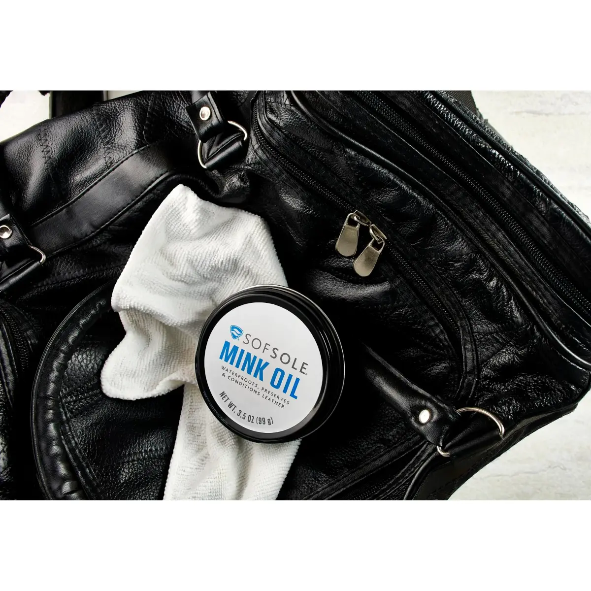 Sof Sole Mink Oil for Leather Conditioning & Waterproofing, 100g (3.5 oz) | USA Import - view 8