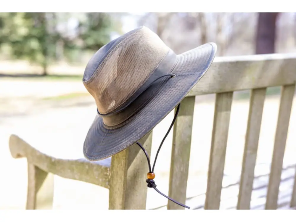 Dorfman Pacific Men's Weathered Cotton Big Brim with Mesh Large | Rugged Sun Hat for Outdoors - view 8