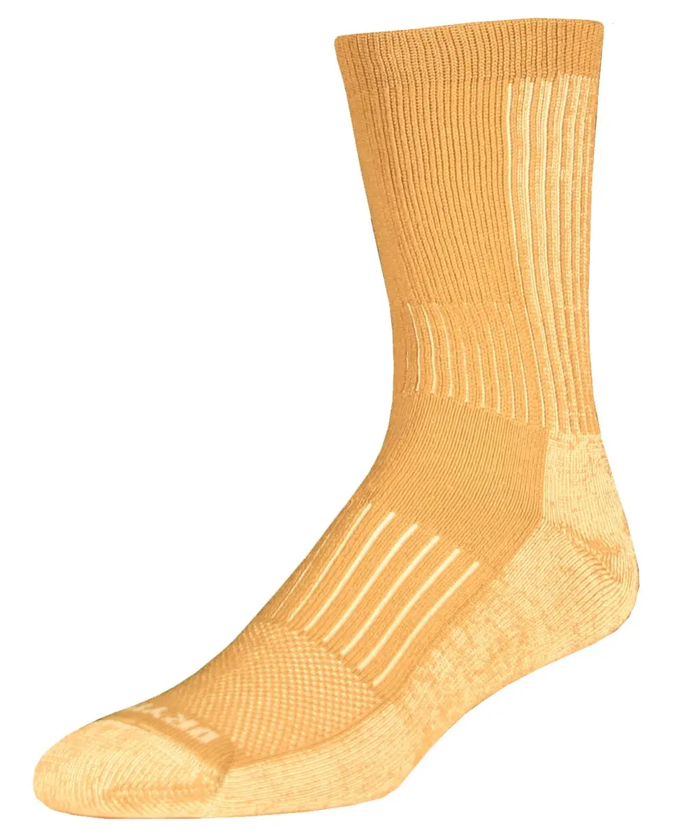 Drymax Hiking HD Crew Socks | Moisture-Wicking, Warm, Tan, Small - main product image