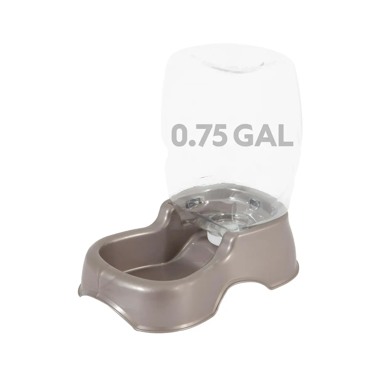 Petmate Pet Cafe Water Dispenser 2.84 L (0.75 GAL) | Gravity-Fed Automatic Waterer for Dogs & Cats - main product image