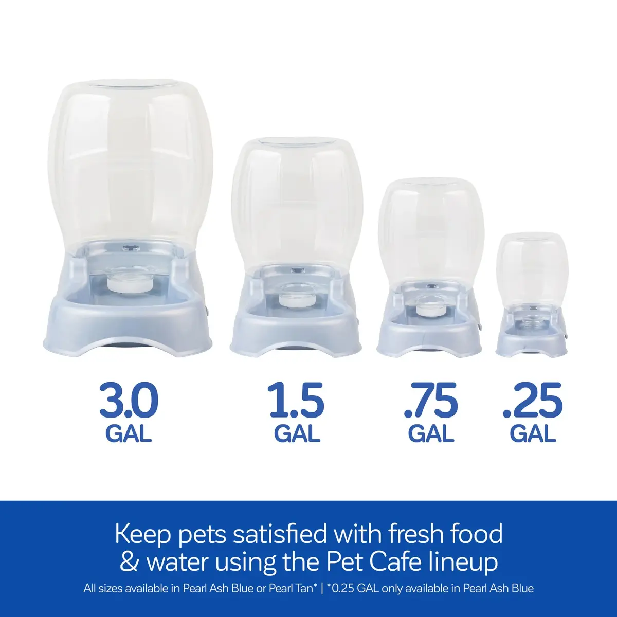 Petmate Pet Cafe Water Dispenser 2.84 L (0.75 GAL) | Gravity-Fed Automatic Waterer for Dogs & Cats - view 8