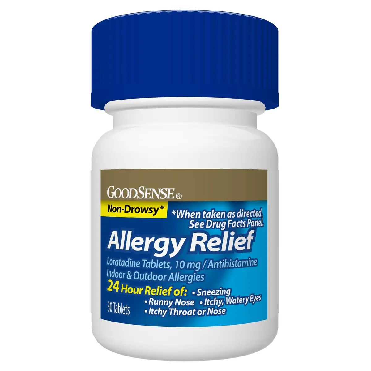 GoodSense Loratadine 10 mg Allergy Relief Tablets, 30 Count | Non-Drowsy 24-Hour Allergy Medicine - view 6