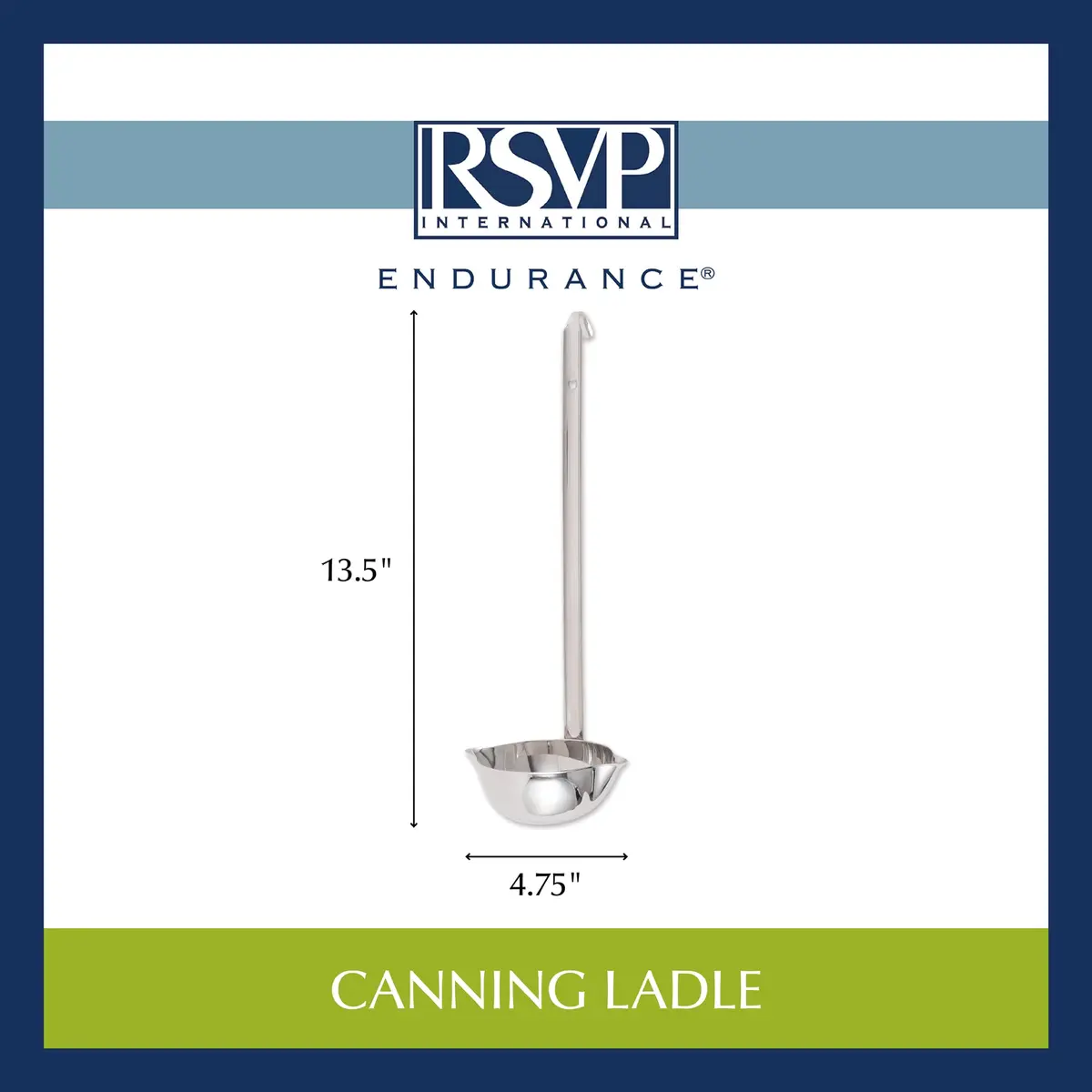 RSVP International Endurance Canning Ladle 1 Cup Capacity | 34.3 cm (13.5") - view 8