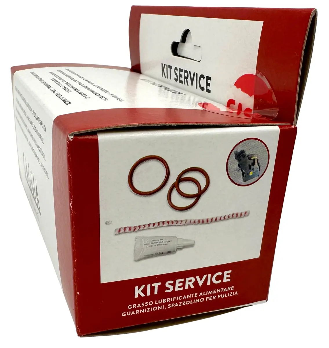 Gaggia Bean to Cup Cleaning Service Kit - Lubricating Grease, 2 x o-Ring gaskets & Brush | Protects espresso machine - view 3