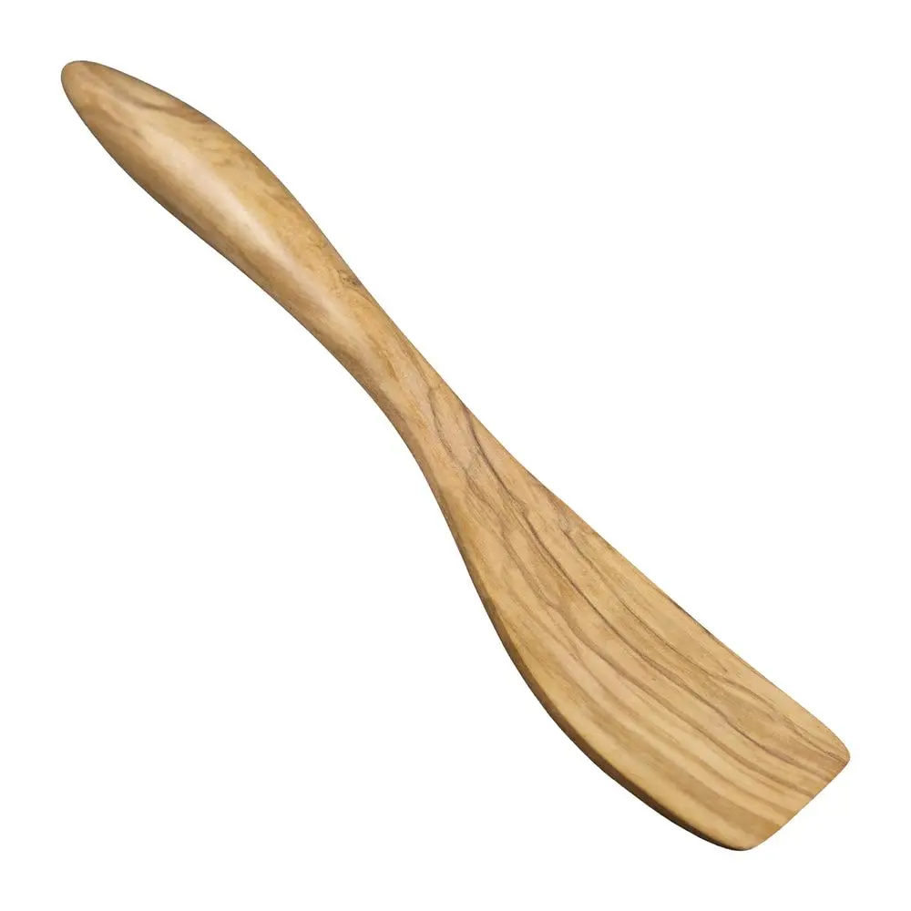 Berard Terra Collection Olive Wood Spatula 31.75 cm (12.5 inches) | Handcrafted French Artisan Kitchen Tool - main product image