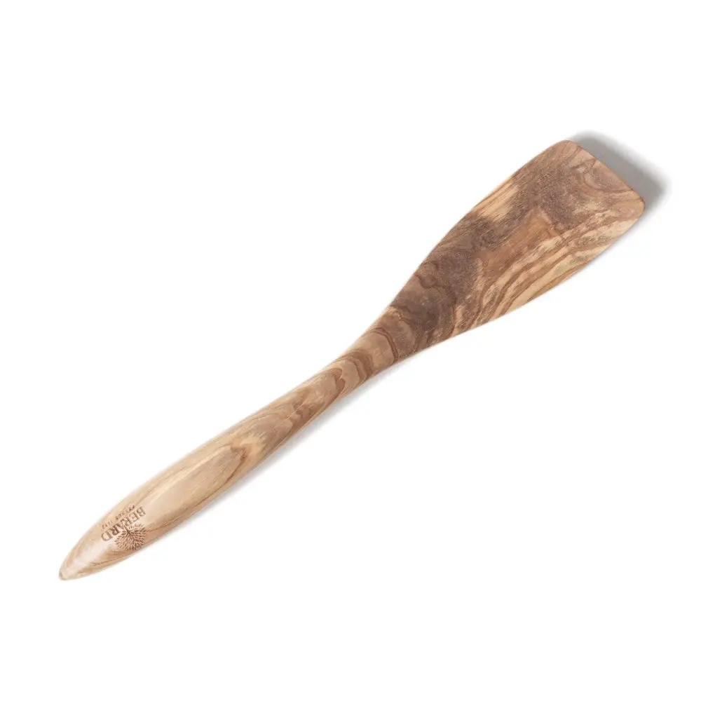 Berard Terra Collection Olive Wood Spatula 31.75 cm (12.5 inches) | Handcrafted French Artisan Kitchen Tool - view 3