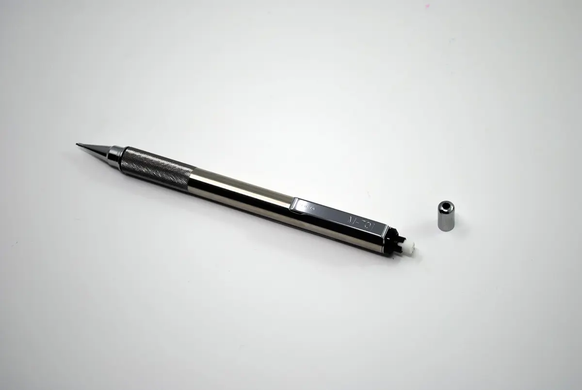 Zebra Pen STEEL M-701 Tactical Mechanical Pencil 0.7mm Medium Point Silver | Durable Stainless Steel Construction - view 5