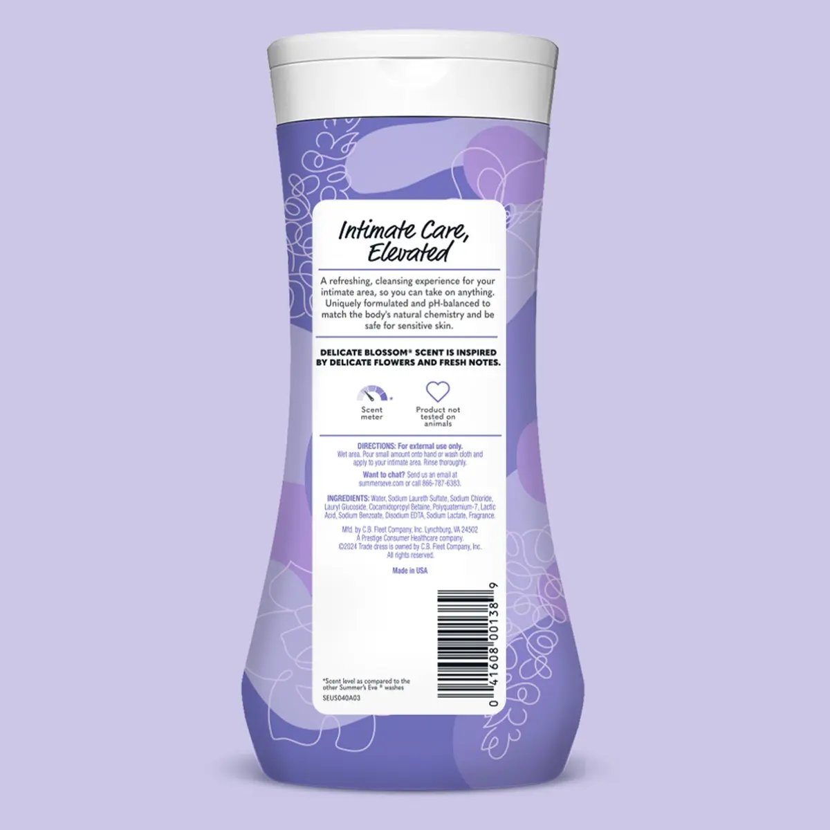 Summer's Eve Delicate Blossom Feminine Wash 443ml (15 Fl Oz) | pH-Balanced for Gentle Daily Cleansing - view 7