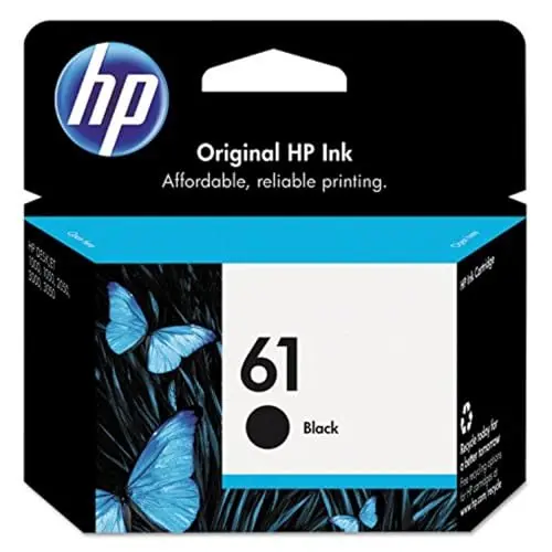HP 61XL Black Ink Cartridges 2-Pack | High-Yield 720 Pages Total | Fade-Resistant for HP Printers - main product image