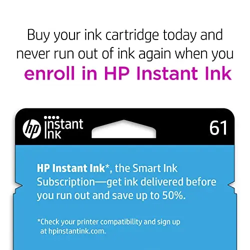 HP 61XL Black Ink Cartridges 2-Pack | High-Yield 720 Pages Total | Fade-Resistant for HP Printers - view 3