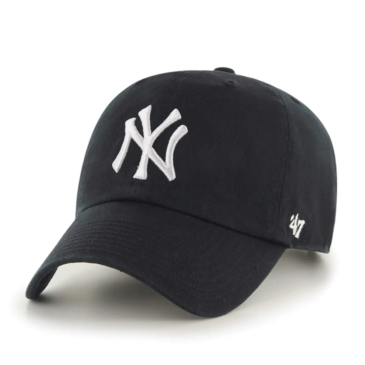 47 Brand New York Yankees Clean Up Baseball Cap - Black | Officially Licensed MLB Fan Gear - main product image