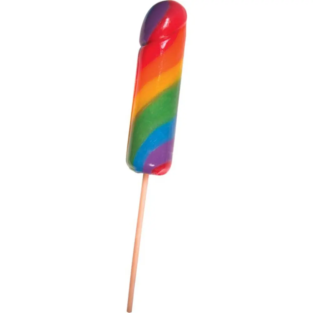 Hott Products Rainbow Jumbo C*ck Pops 6 Piece Set | Fruity Fun for Parties - view 2