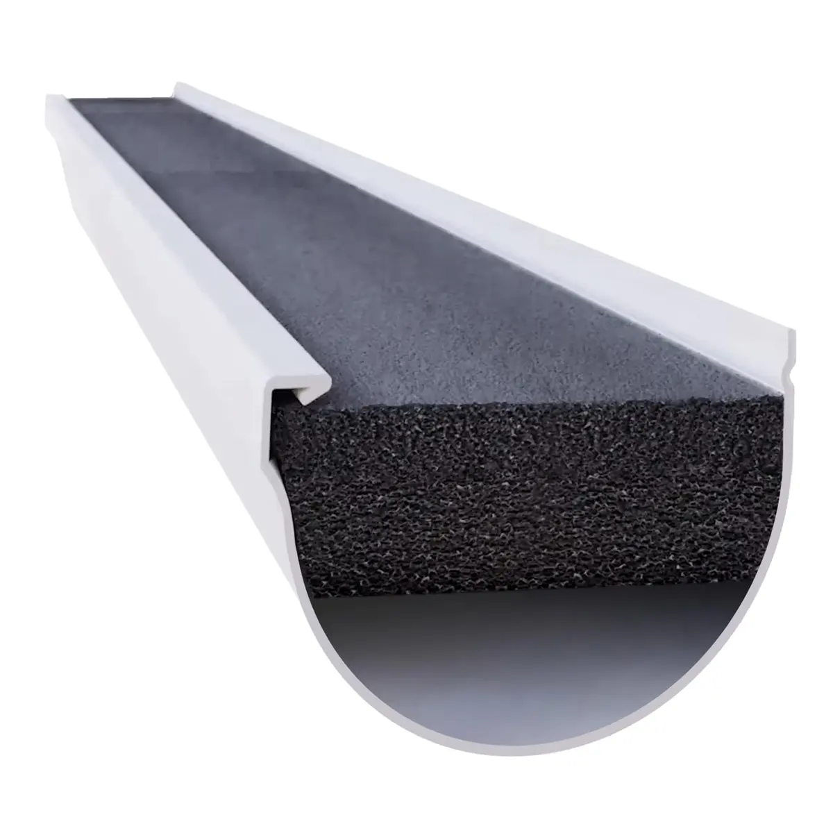 GutterStuff Pro Gutter Guard - 5-Inch Foam Gutter Filter Insert with Leaf Protection & Easy DIY - main product image