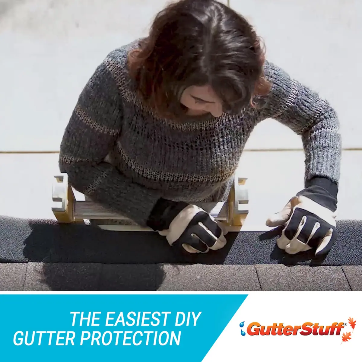 GutterStuff Pro Gutter Guard - 5-Inch Foam Gutter Filter Insert with Leaf Protection & Easy DIY - view 5