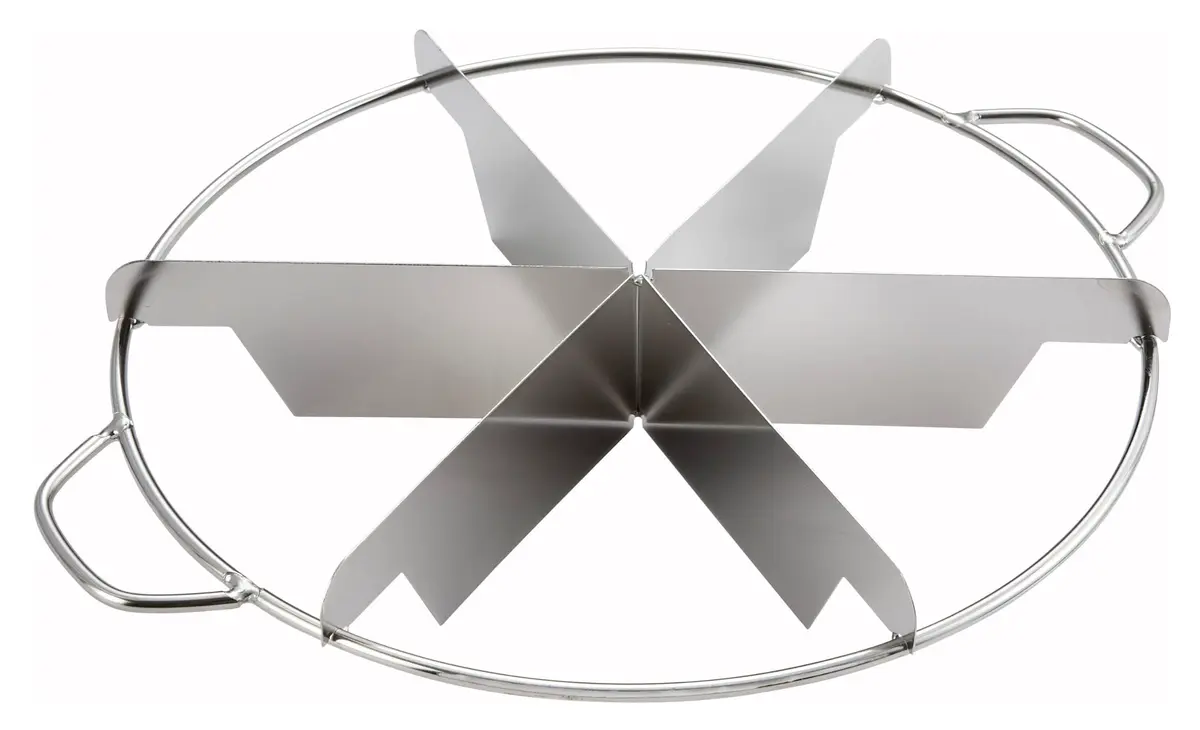 Winco 6 Slices Pie Cutter, 10-Inch | Stainless Steel Pizza & Pie Tool - main product image