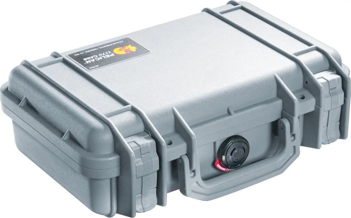 Pelican 1170 Case with Foam (Silver) - main product image