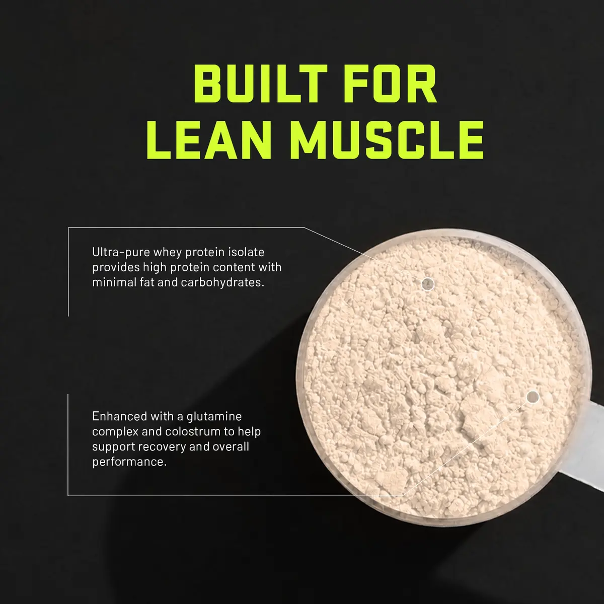 Ultimate Nutrition ISO Sensation 93 Whey Isolate Banana Ice Cream 5 lb | 30g Protein, Low Carb, Keto Friendly, Made in USA - view 6