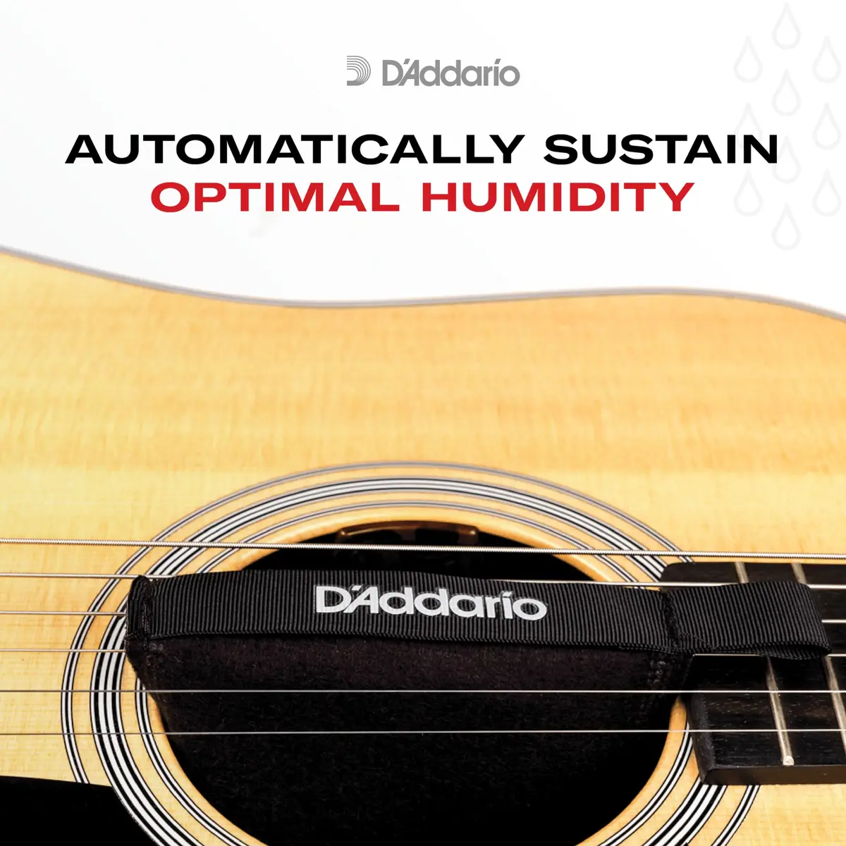 D'Addario Humidipak Guitar Maintain Packets 3-Pack | Prevents Warping & Cracks - view 3