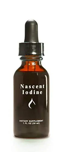Ancient Minerals Nascent Iodine Liquid Tincture Drops 1oz | Supports Thyroid Detox & Energy - view 2