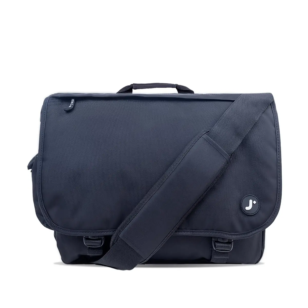 J World New York Thomas Laptop Messenger Bag for Women & Men | 17 x 13.5 x 6 in | Water-Resistant, Padded Laptop Sleeve - main product image