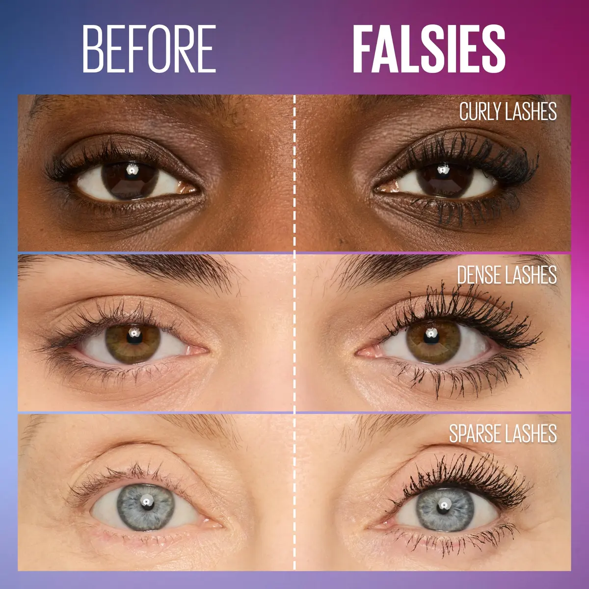 Maybelline Waterproof Mascara 0.25 Fl Oz | Volumizing & Separating Formula, Very Black - view 7