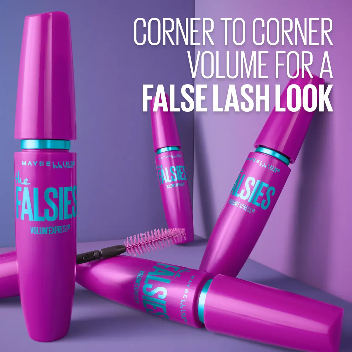 Maybelline Waterproof Mascara 0.25 Fl Oz | Volumizing & Separating Formula, Very Black - view 8