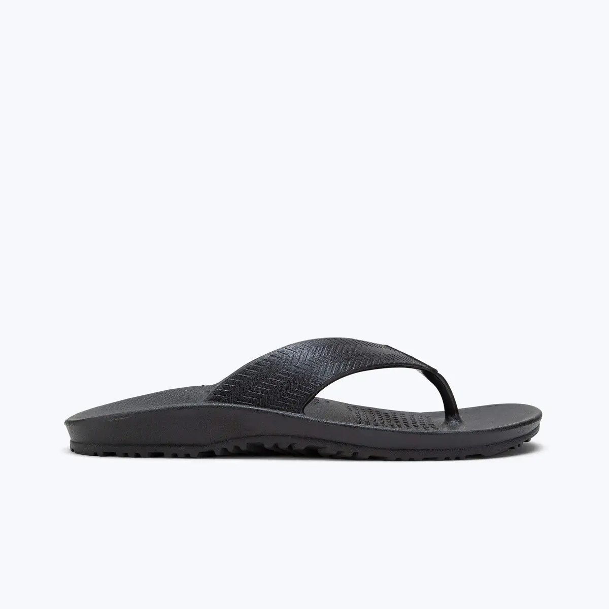 OKABASHI Men's Surf Flip Flops (Black, XL) | Supportive, Washable, Made in USA - view 2