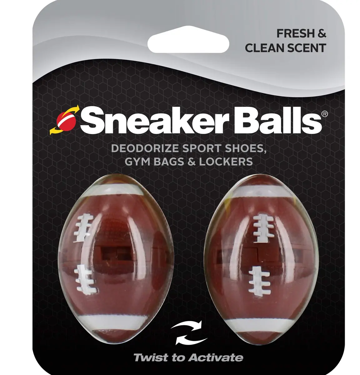 Sneaker Balls Odor-Fighting Shoe Fresheners 2 Pack | Eliminates Smells & Freshens Shoes - main product image