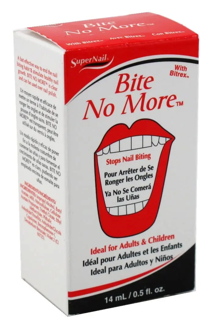 SuperNail Stop Nail Biting Bitter Polish 14ml (0.5 Fl Oz) | Effective Habit Deterrent for Kids & Adults - view 3
