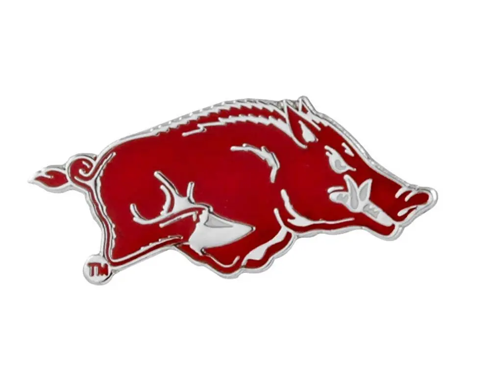 aminco NCAA Arkansas Razorbacks Team Logo Pin | Unisex Collectible Badge 1.0" x 1.5" - main product image