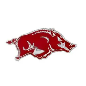 aminco NCAA Arkansas Razorbacks Team Logo Pin | Unisex Collectible Badge 1.0" x 1.5" - view 2