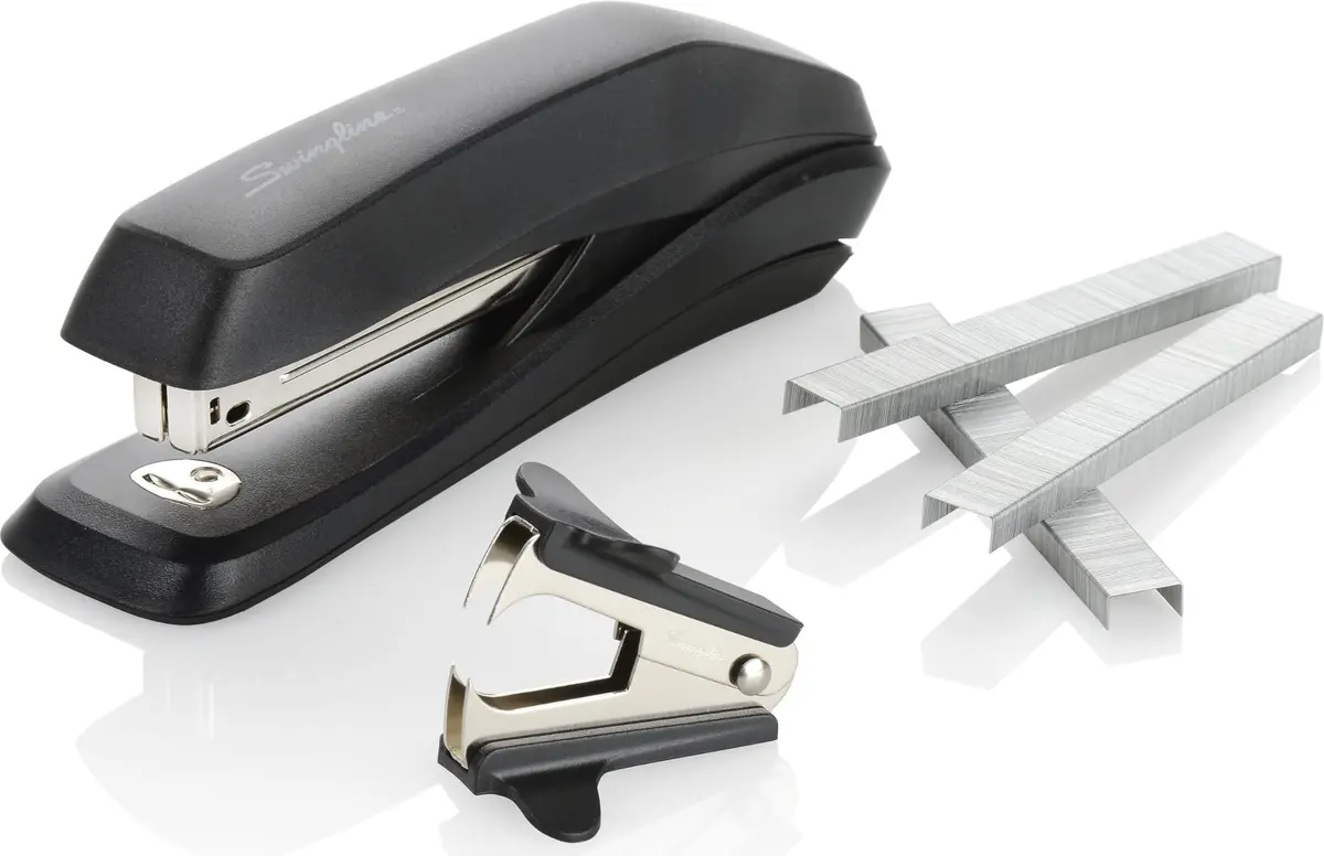 Swingline Stapler Value Pack, 20 Sheet Capacity, Jam Free | Includes Staples & Remover, Black - main product image