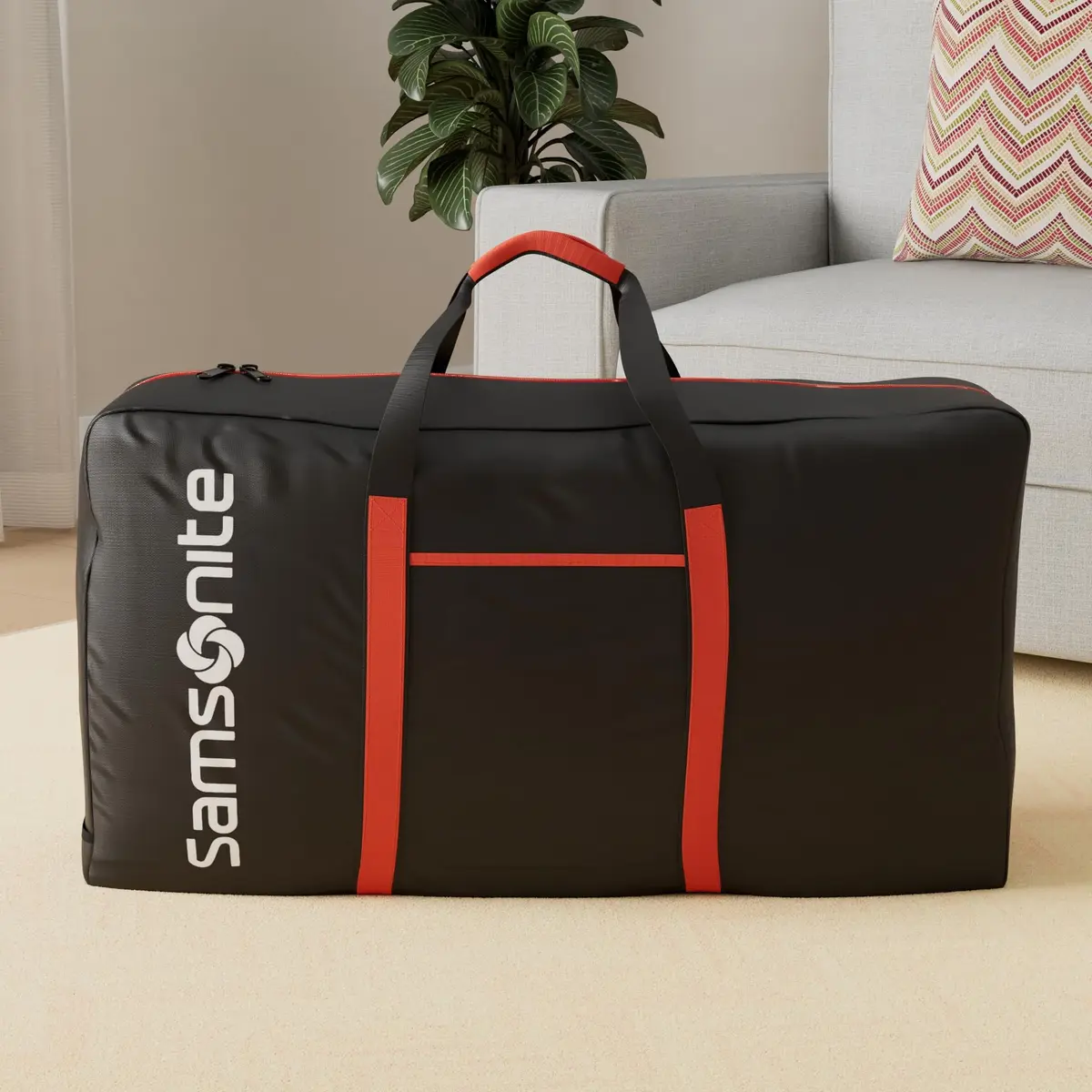 Samsonite Tote-A-Ton 32.5-Inch Duffel Bag Black 98.5 L (6000 cu in) | Lightweight Travel & Storage - view 2