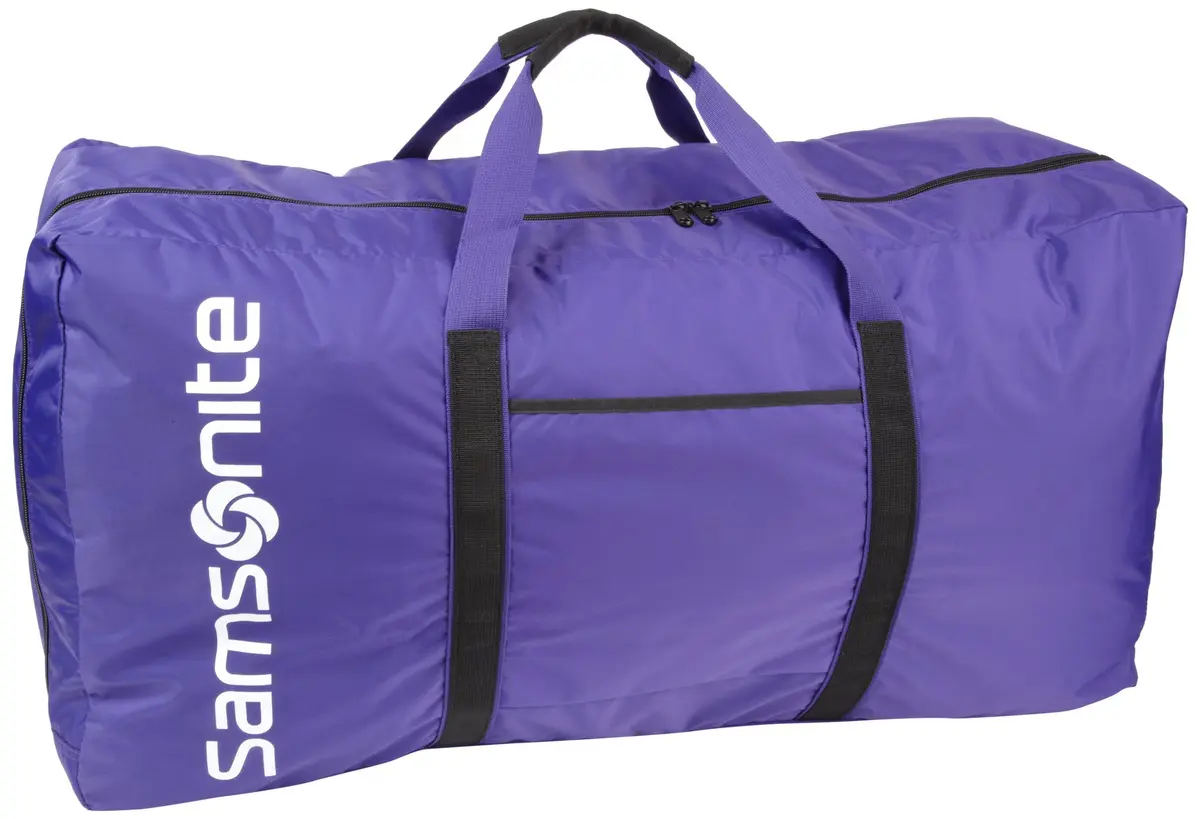 Samsonite Tote-A-Ton 32.5-Inch Duffel Bag Purple 105.7L (6000+ cu in) | Lightweight & Collapsible Travel Bag - main product image