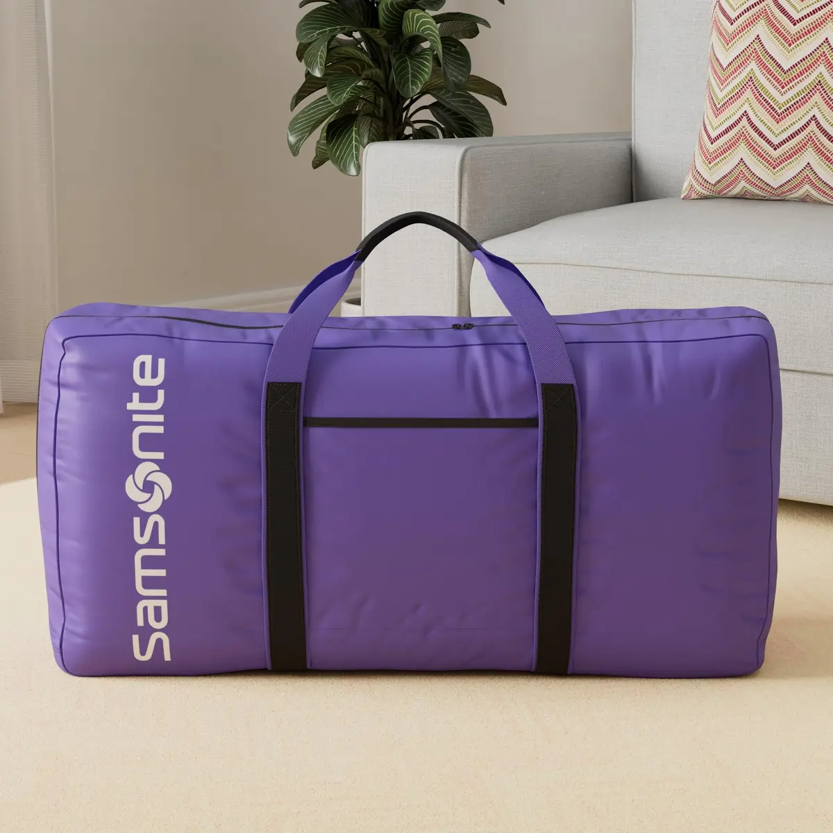 Samsonite Tote-A-Ton 32.5-Inch Duffel Bag Purple 105.7L (6000+ cu in) | Lightweight & Collapsible Travel Bag - view 2