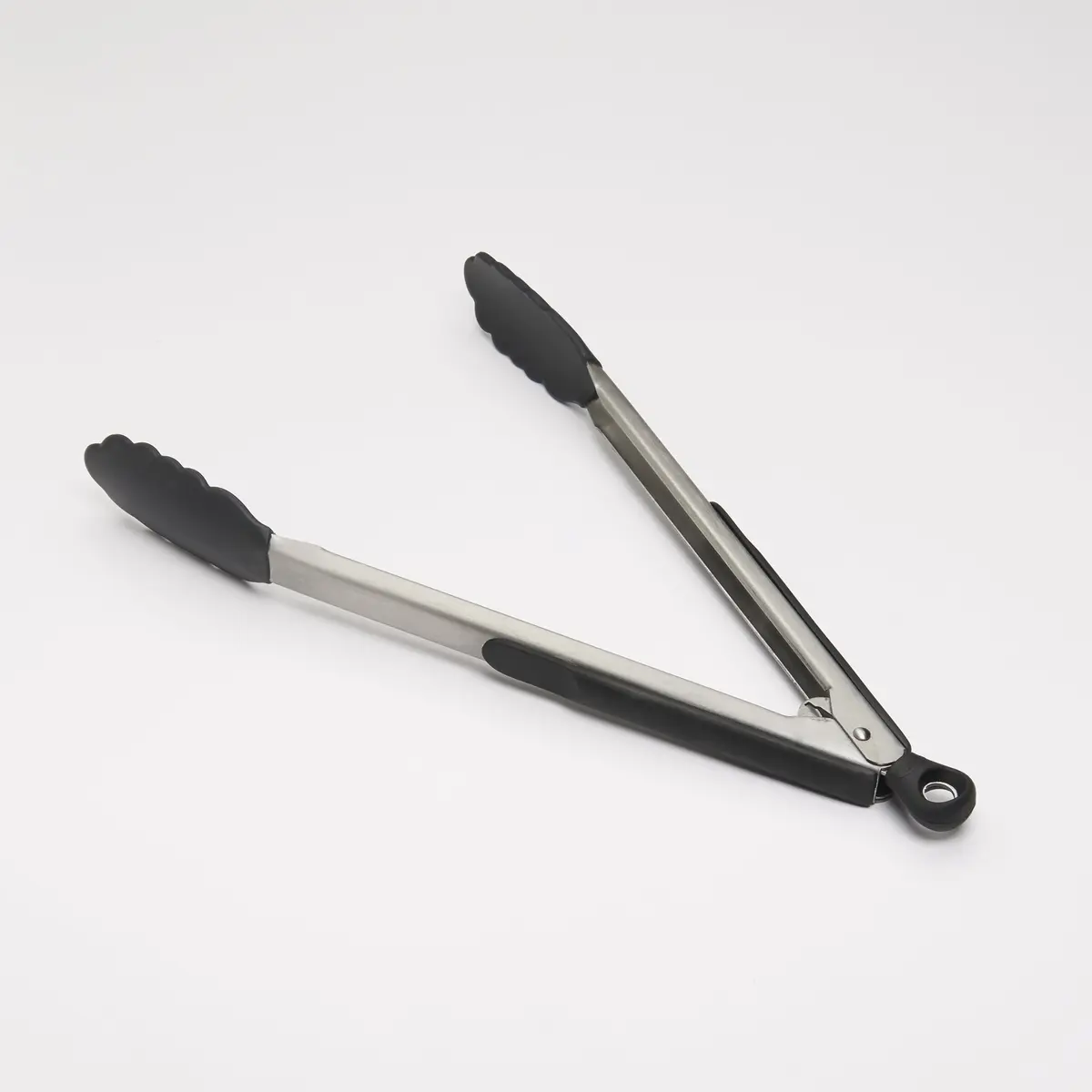 OXO Good Grips 12-Inch Tongs with Silicone Head | Heat Resistant to 600°F, Non-Stick Safe, Dishwasher Safe - view 3