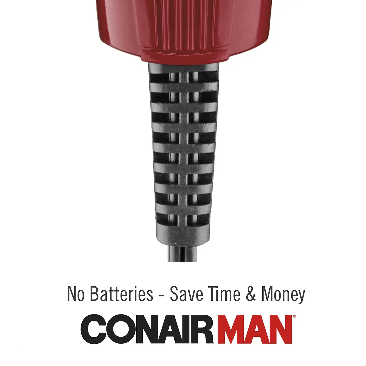 ConairMAN Beard Trimmer for Men Includes Nose & Ear Hair Trimmer, 4 Piece Corded Grooming Kit, Stainless Steel Blades, 5-Position Comb Attachment - view 4