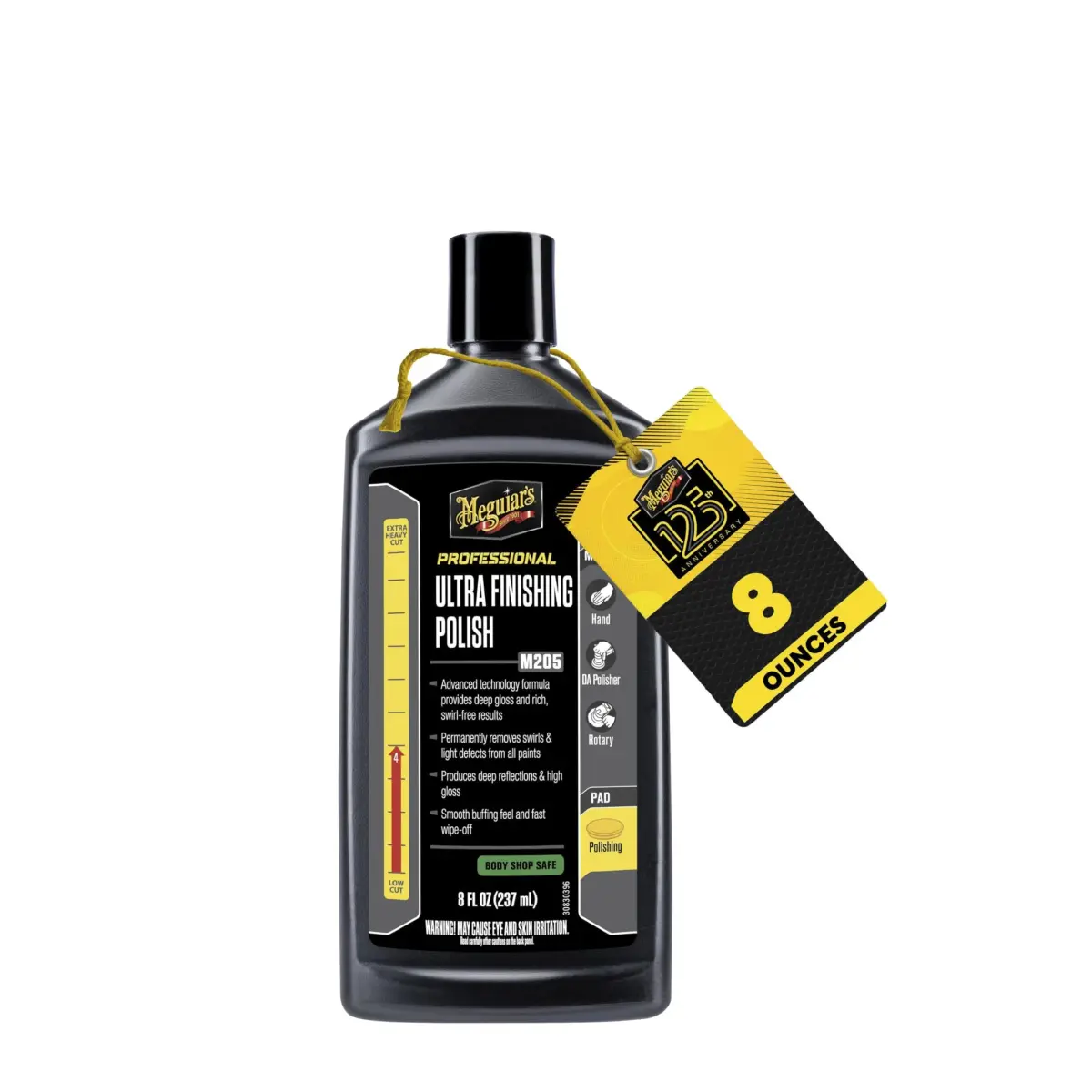 Meguiar's Mirror Glaze Ultra Finishing Polish 237ml (8 Fl Oz) | Swirl-Free High Gloss - main product image