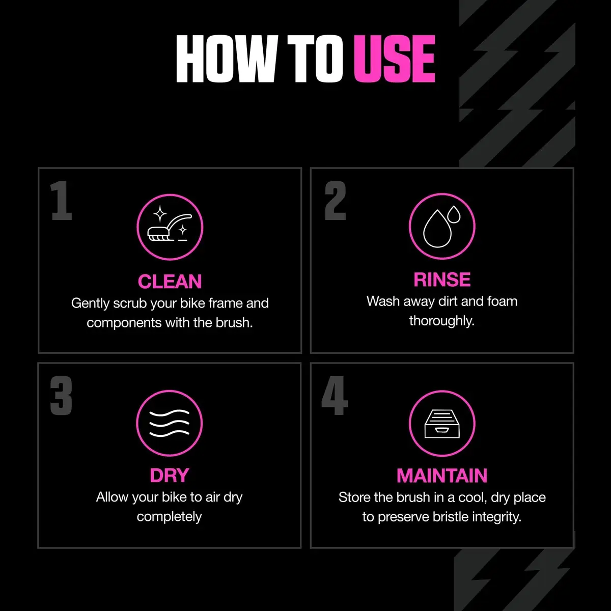 Muc-Off Soft Washing Brush All Over Bike Cleaning Tool | Gentle Finish Care - view 5