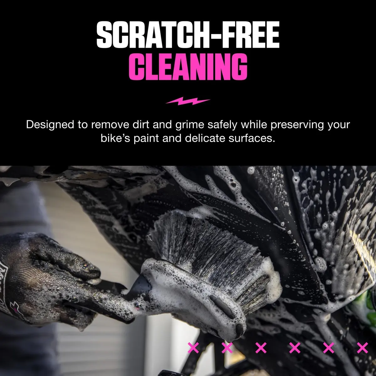Muc-Off Soft Washing Brush All Over Bike Cleaning Tool | Gentle Finish Care - view 3