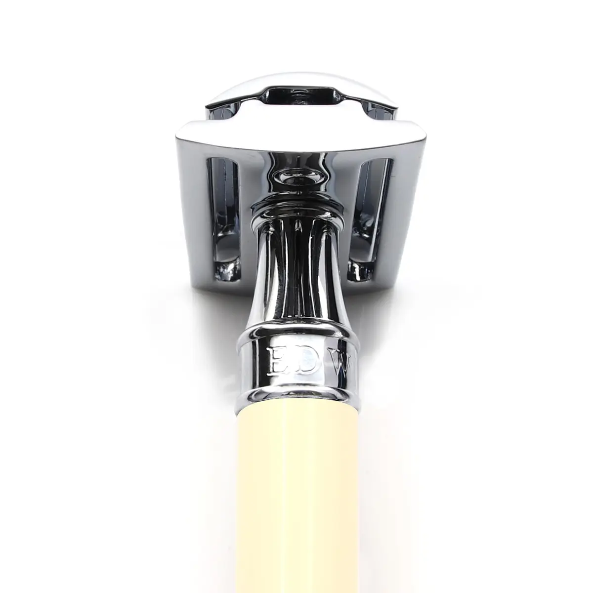 Edwin Jagger DE87BLAMZ Classic Double Edge Safety Razor Imitation Ivory | Eco-Friendly & Reusable - view 3