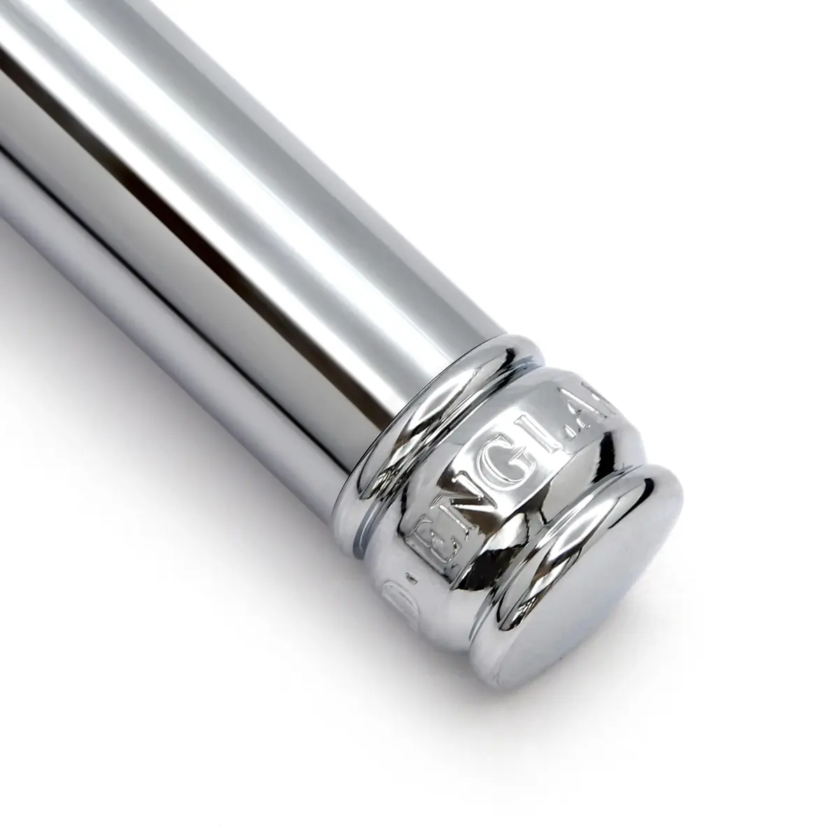 Edwin Jagger DE89BL Chrome Double Edge Safety Razor for Men | Classic Design, Brass Handle, Single Blade - view 4