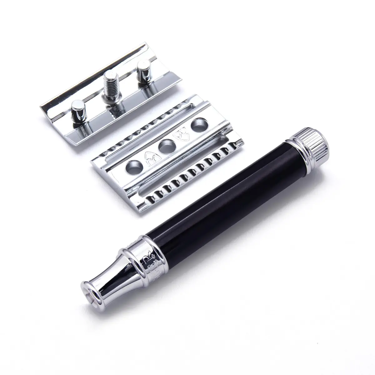 Edwin Jagger DE86 Classic Double Edge Safety Razor for Men & Women | 93mm (3.7") Length - view 4