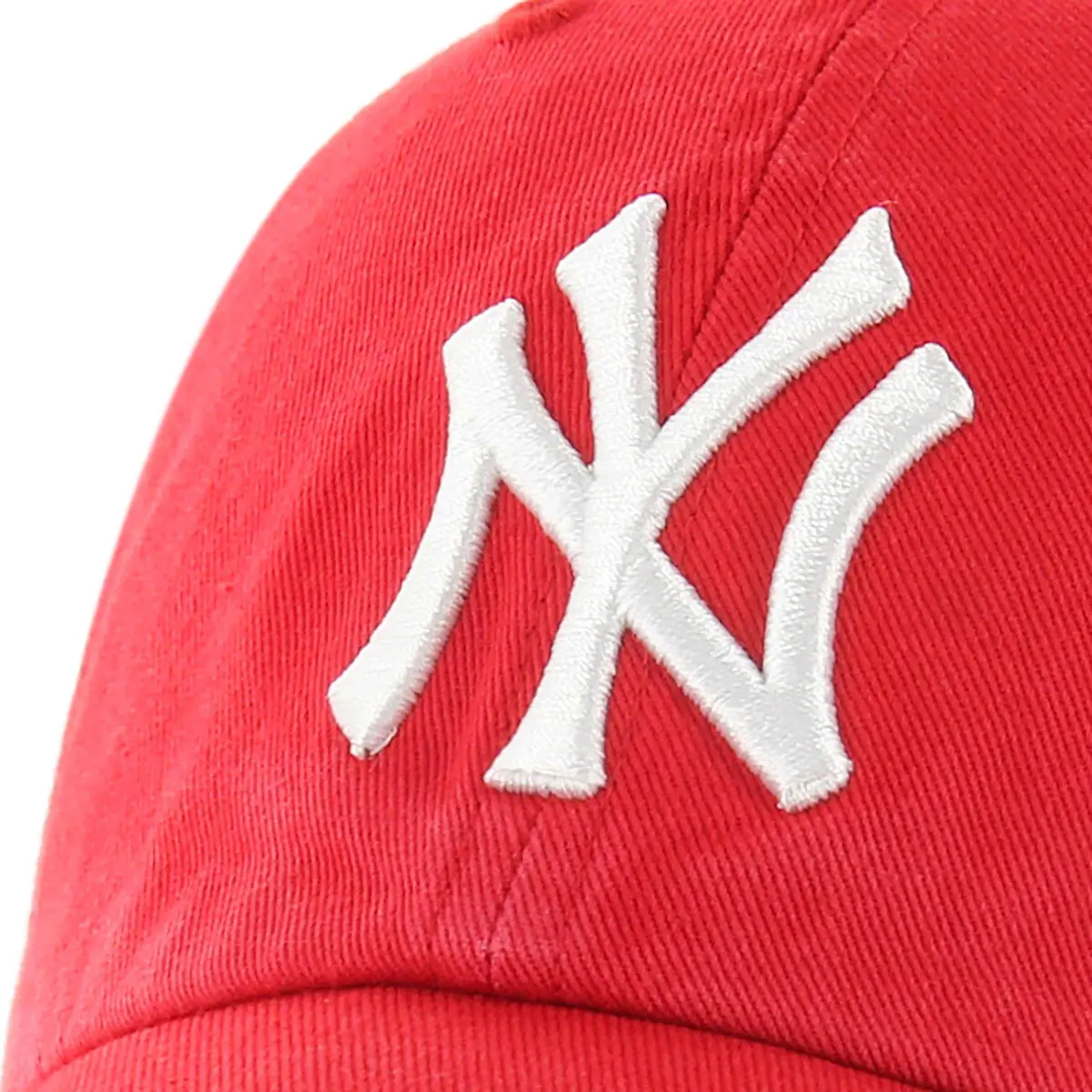 47 Men's '47 Brand Yankees Baseball Cap | Relaxed Fit, One-Size, Red - view 3