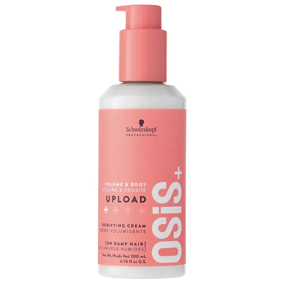 OSiS+ Upload Volume & Body Cream for Hair, 6.75 oz – Light Hold Volumizing Hair Treatment with Heat Protection - main product image